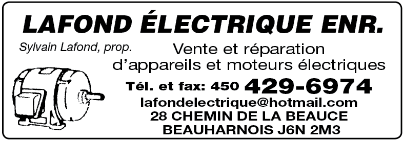 Lafond Électrique Enr.